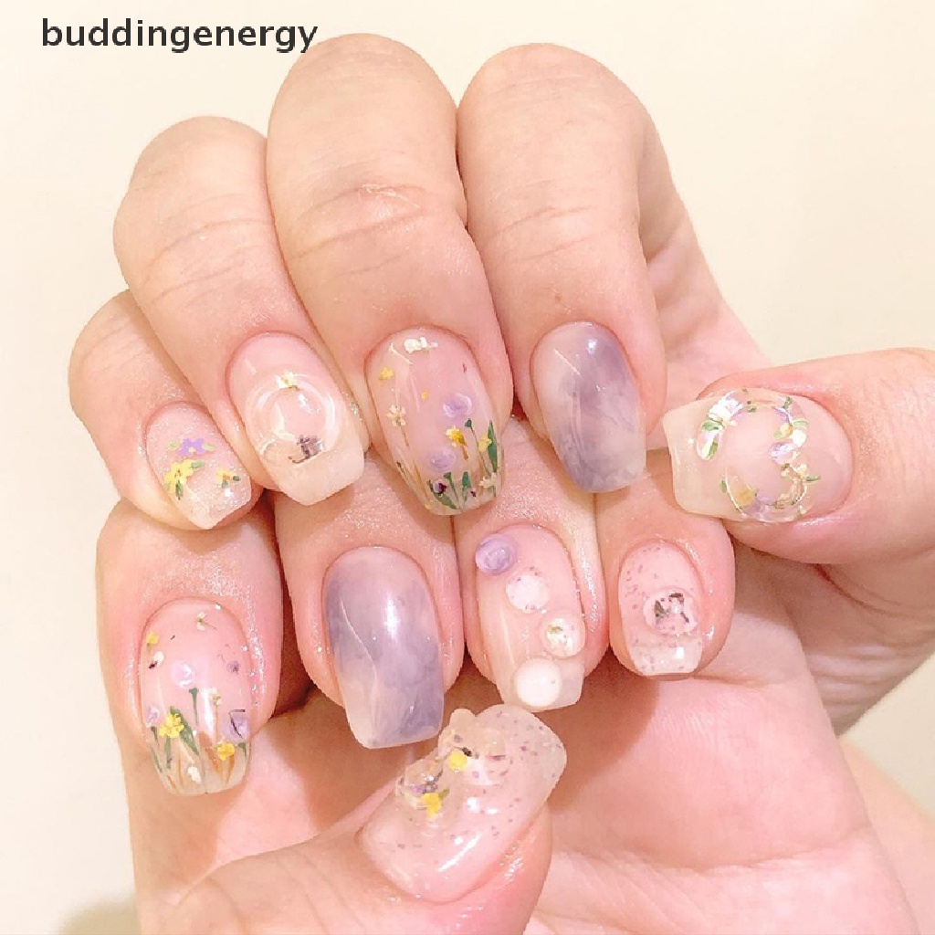 Hoa Khô 3D Nhiều Màu Sắc Dùng Trang Trí Móng Tay Nghệ Thuật DIY