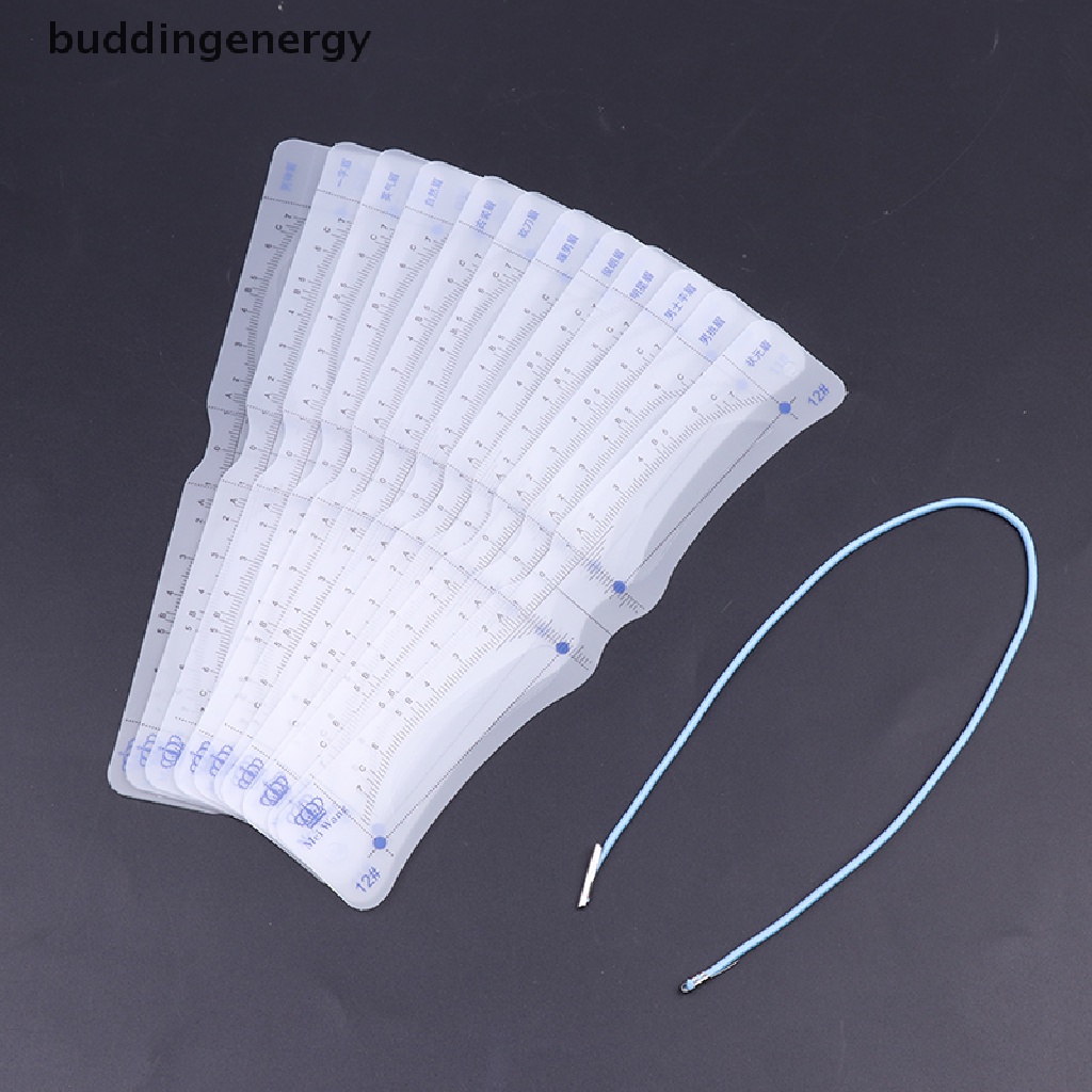 {BUDDI} Set 12 Khuôn Kẻ Định Hình Lông Mày Trang Điểm {BUDDI}