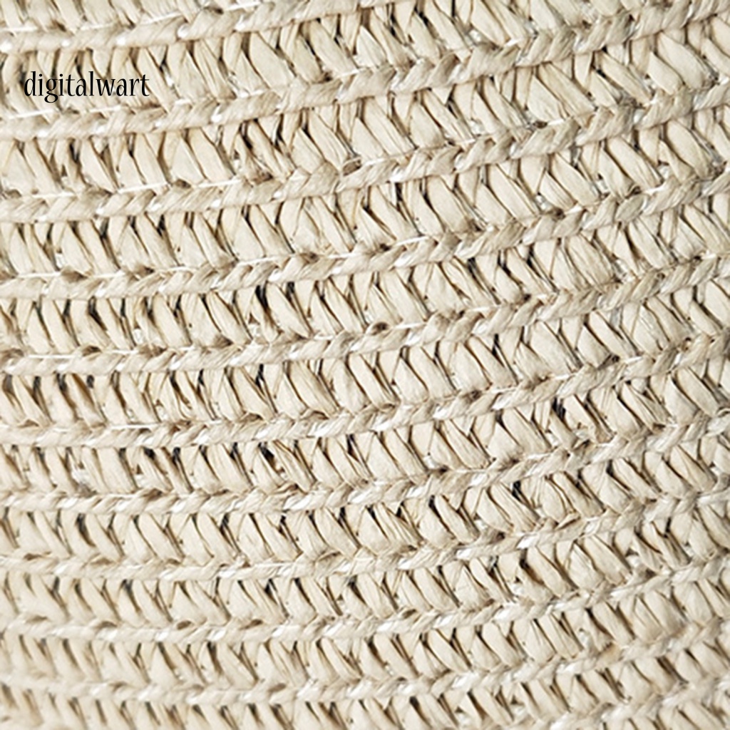 Kỹ Thuật Số| Mũ Cói Chống Nắng Chống Tia UV Thiết Kế Bện Dây Thoải Mái