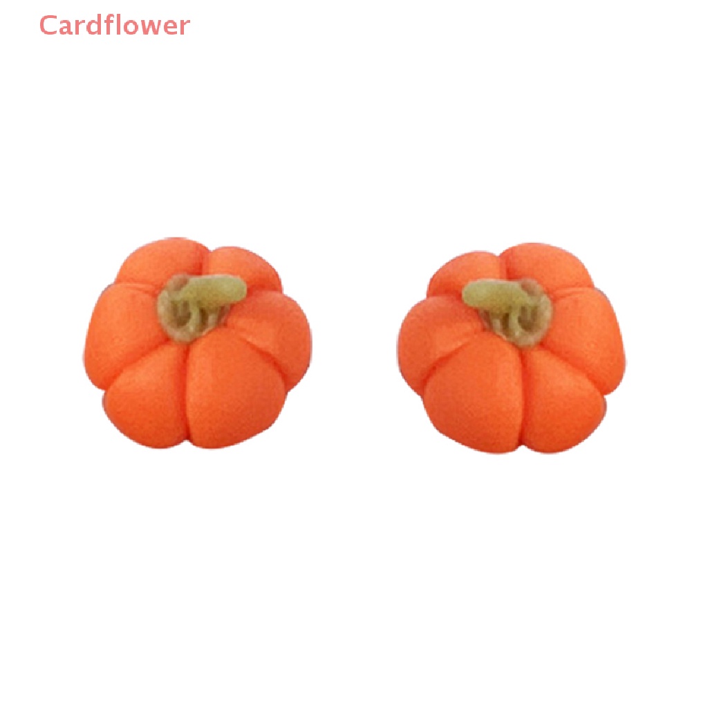 &lt; Cardflower &gt; Phụ Kiện Đồ Chơi Búp Bê mini Hình Bí Ngô Vàng Có peduncle Mới