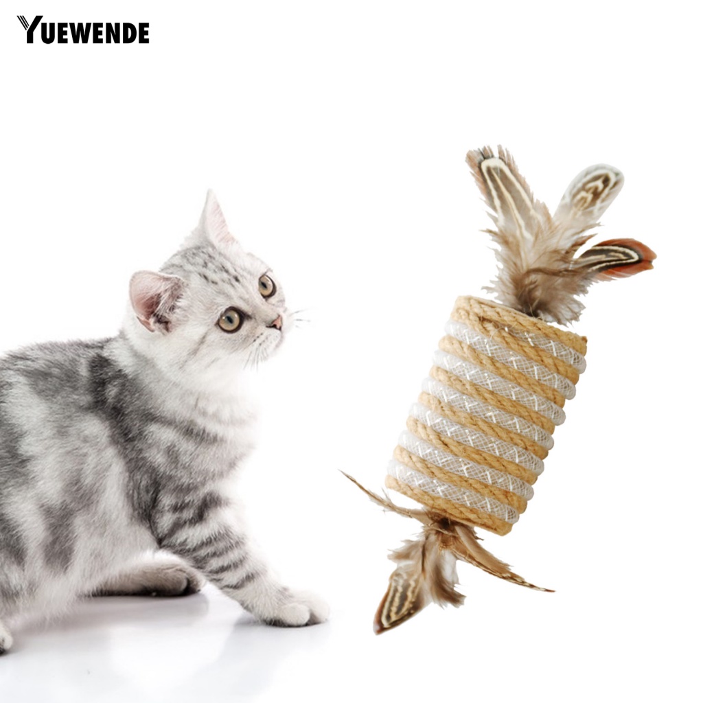 Con Lăn Đồ Chơi Chống Mài Mòn Tích Hợp Giọng Nói Dành Cho Mèo Cưng