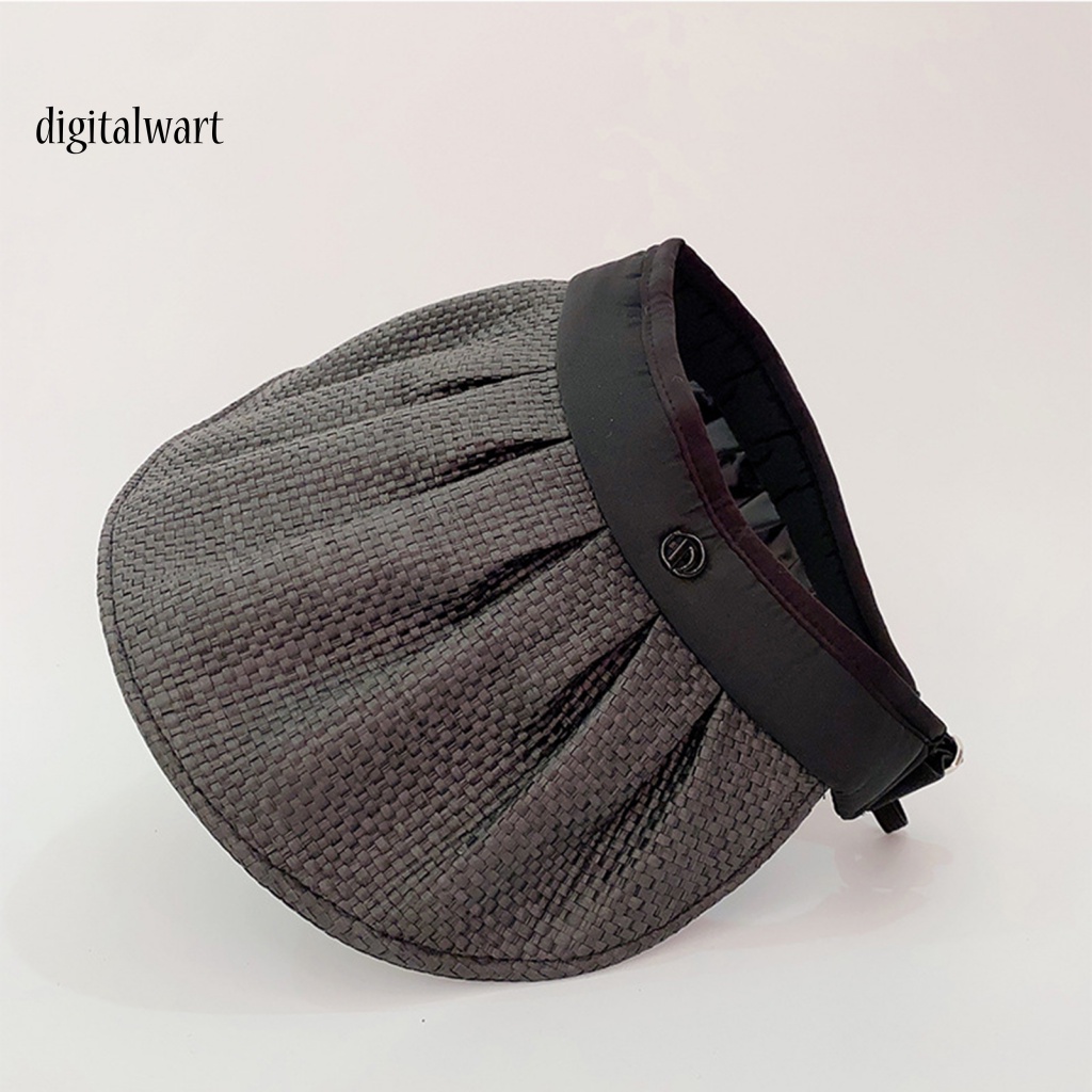 Kỹ Thuật Số| Mũ Lưỡi Trai Mùa Hè Hở Chóp Có Thể Điều Chỉnh Cho Nữ