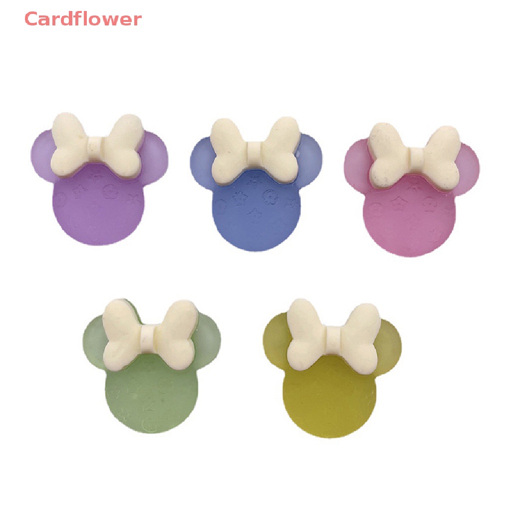 Bộ 5 Miếng Dán Trang Trí Điện Thoại Hình Xe Hơi Mini Dạ Quang Diy Mới