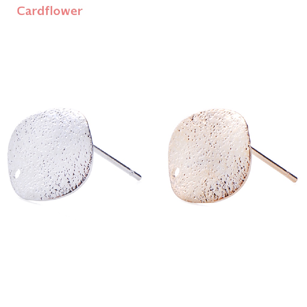 Bộ 10 Khuyên Tai Tròn 12mm Bằng Hợp Kim Kẽm Tự Làm Trang Sức Mới