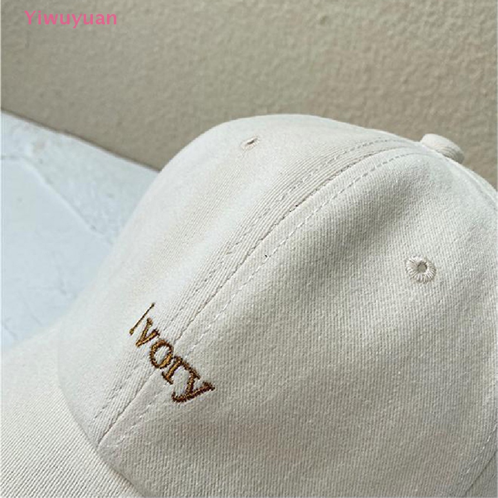 Mũ Lưỡi Trai Thêu Chữ Phong Cách Hàn Quốc Mới