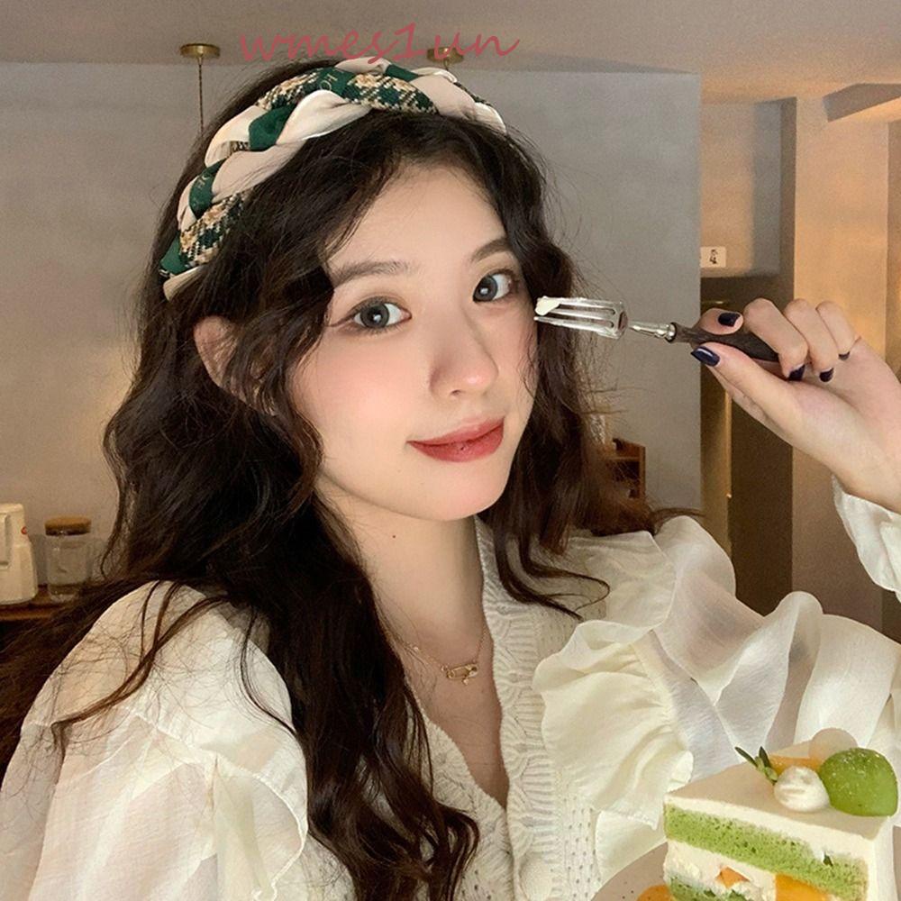 Băng Đô Cài Tóc Dạng Tóc Bện Xoắn 15H Phong Cách Retro Tinh Tế Dành Cho Nữ Rửa Mặt / Trang Điểm