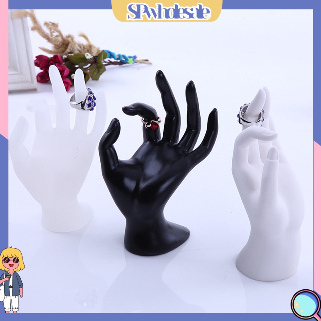 &lt;SPwholesale&gt; Giá Đỡ Trưng Bày Trang Sức Hình Bàn Tay Độc Đáo