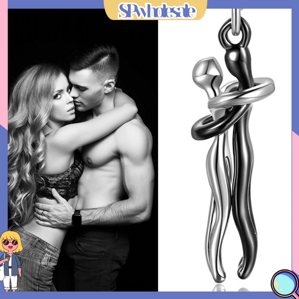 &lt;SPwholesale&gt; Mặt Vòng cổ Bằng Đồng Thau Hình Dáng Độc Đáo Cho Cặp Đôi