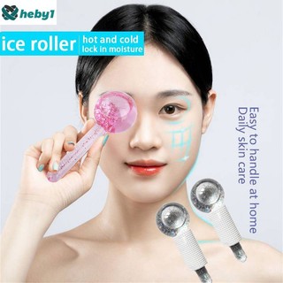 Cây lăn đá quả cầu mát xa quả cầu đá lạnh và nóng cây lăn mặt mát xa mặt ấm mát xa chăm sóc mắt da mắt heby1
