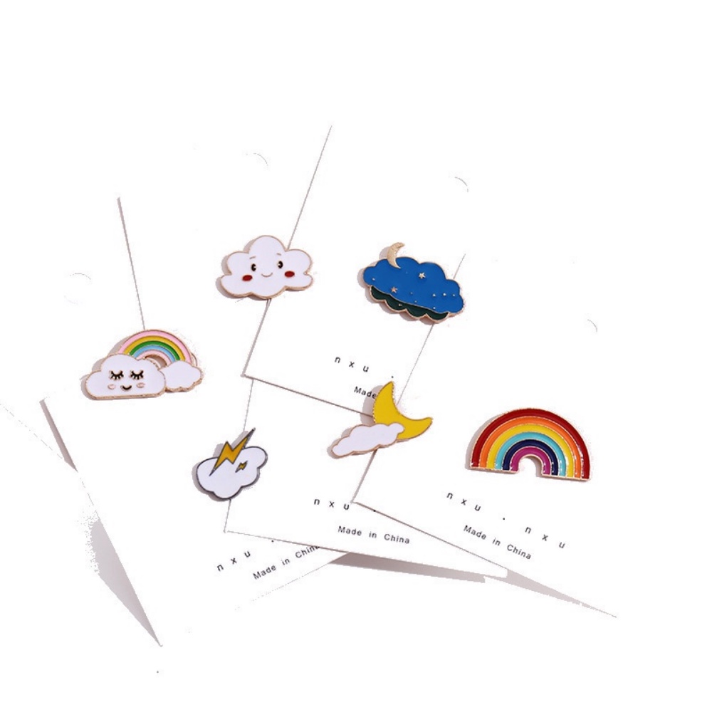 Trâm Cài Áo Kim Loại Họa Tiết Hoạt Hình Dễ Thương