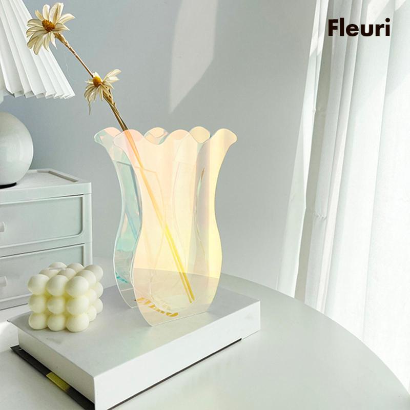Lọ Hoa Bằng Acrylic Dùng Trang Trí Bàn Ăn / Phòng Ăn