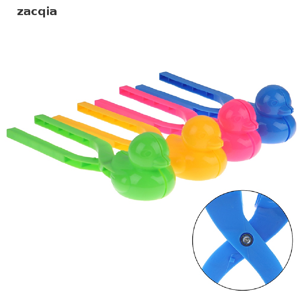 Dụng Cụ Kẹp Quả Cầu Tuyết Hình Chú Vịt Dễ Thương Cho Bé