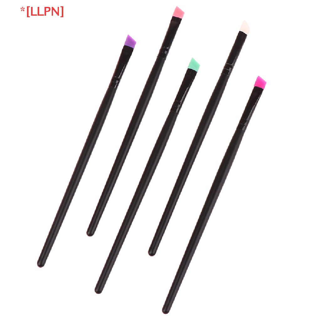 1 Cọ Trang Điểm Mắt / Môi Bằng Silicone Tiện Dụng