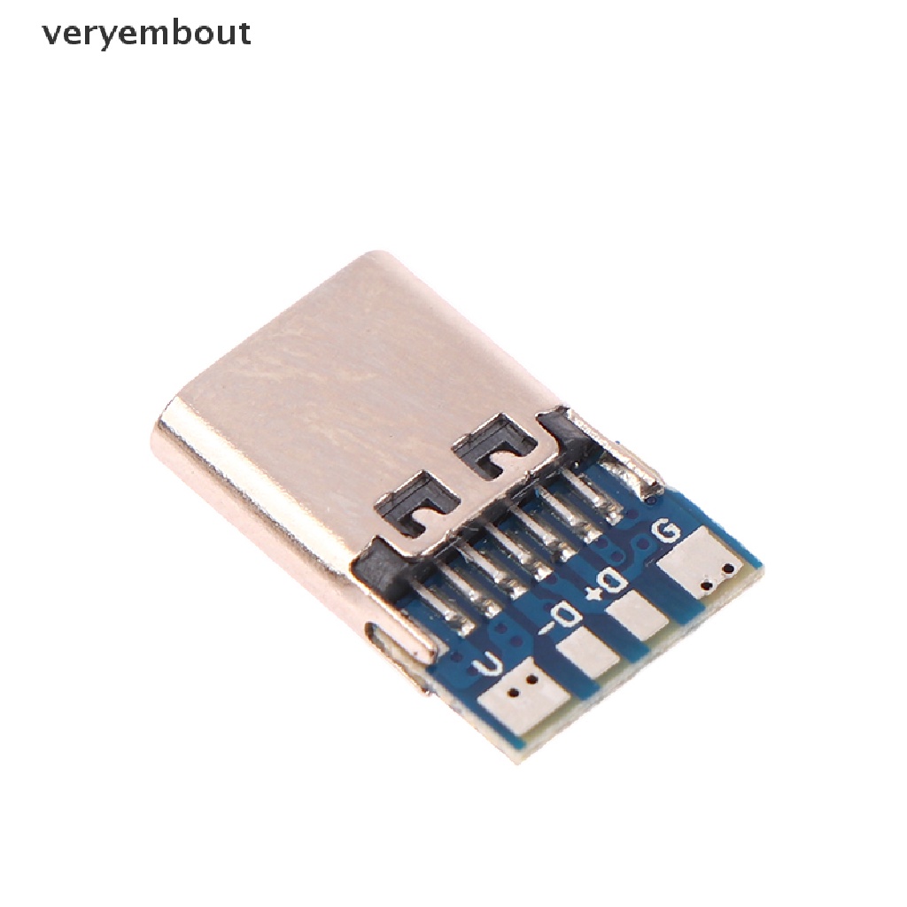 Set 5 / 10 Giắc Cắm USB 3.1 TypeC Male / Female Hỗ Trợ Hàn Điện DIY