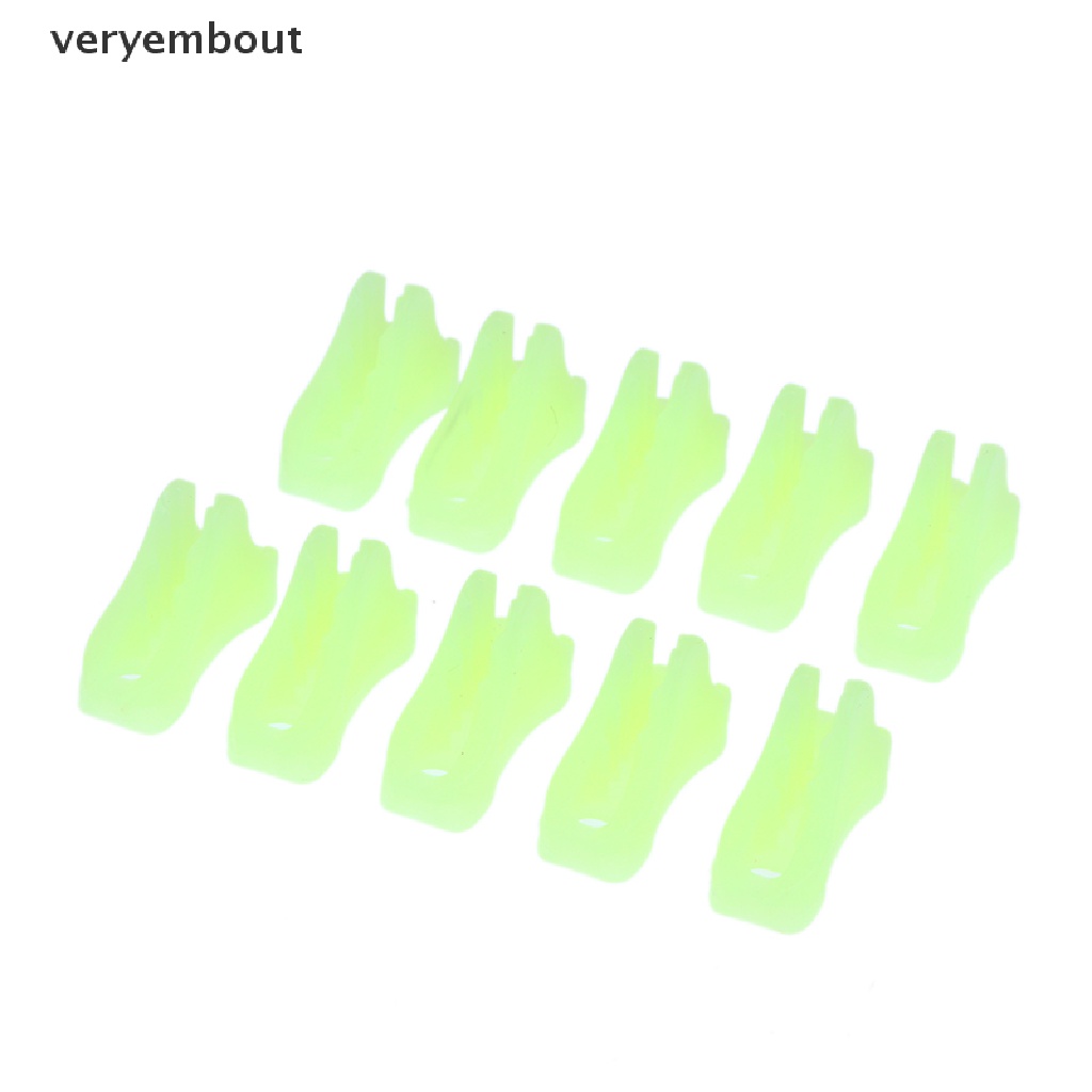 Set 10 Khóa Dây Lều Trại Hình Tam Giác Bằng Nhựa Tiện Dụng