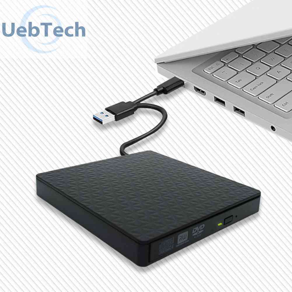 Ổ Đĩa Quang Ngoài 12.7mm USB Type-C DVD / CD-ROM Cho Laptop PC