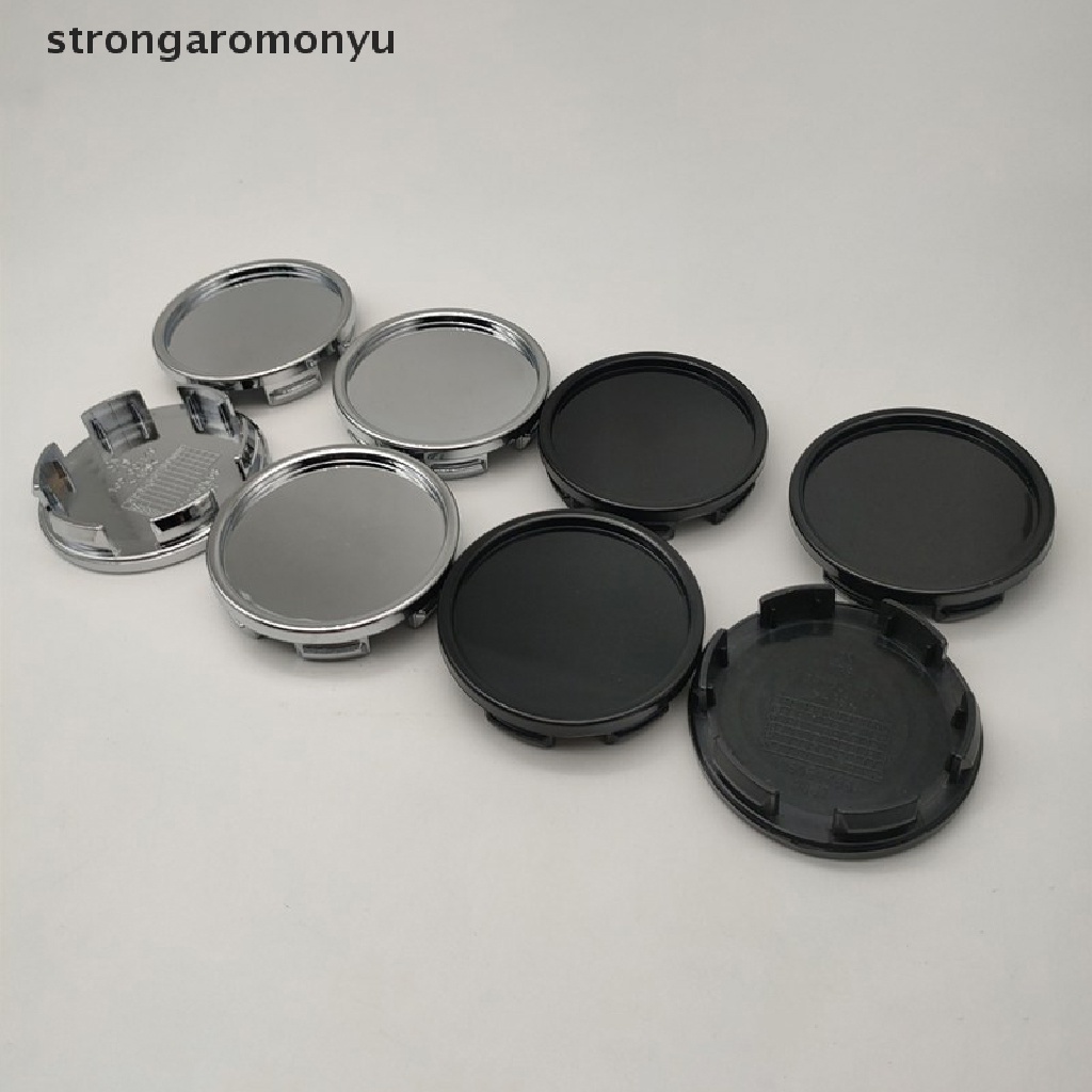 Bộ 4 Nắp Đậy Trục Bánh Xe Hơi 58MM Bằng ABS Chuyên Dụng