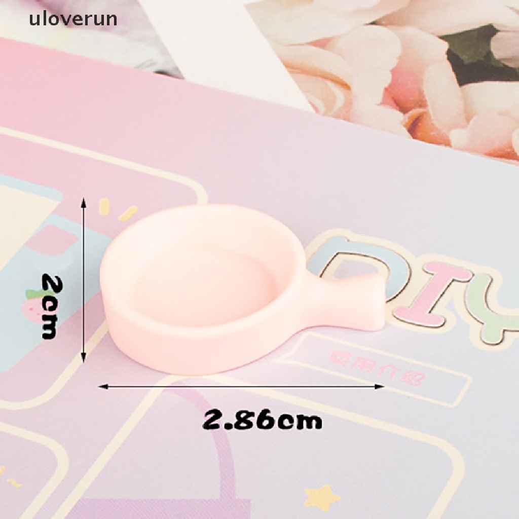 Uloverun Set 5 Mô Hình Nồi Macrame Trang Trí Nhà Búp Bê