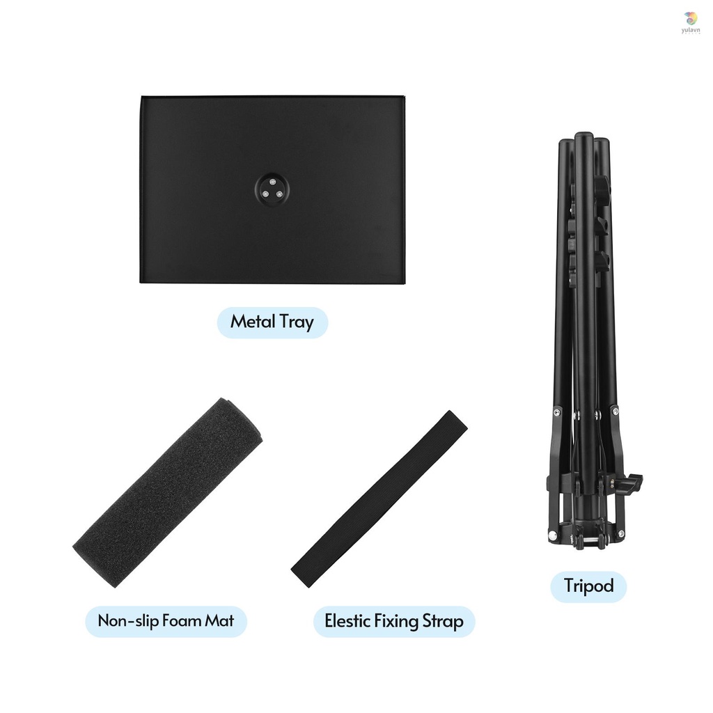 Giá Đỡ Ba Chân Bằng Hợp Kim Nhôm 41-135cm / 16-53in Chuyên Dụng Cho Máy Chiếu Laptop