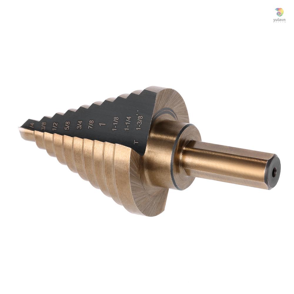 Set 5 Mũi Khoan Thép 4241 Bước Hình Chữ T Tốc Độ Cao Kèm Hộp Đựng