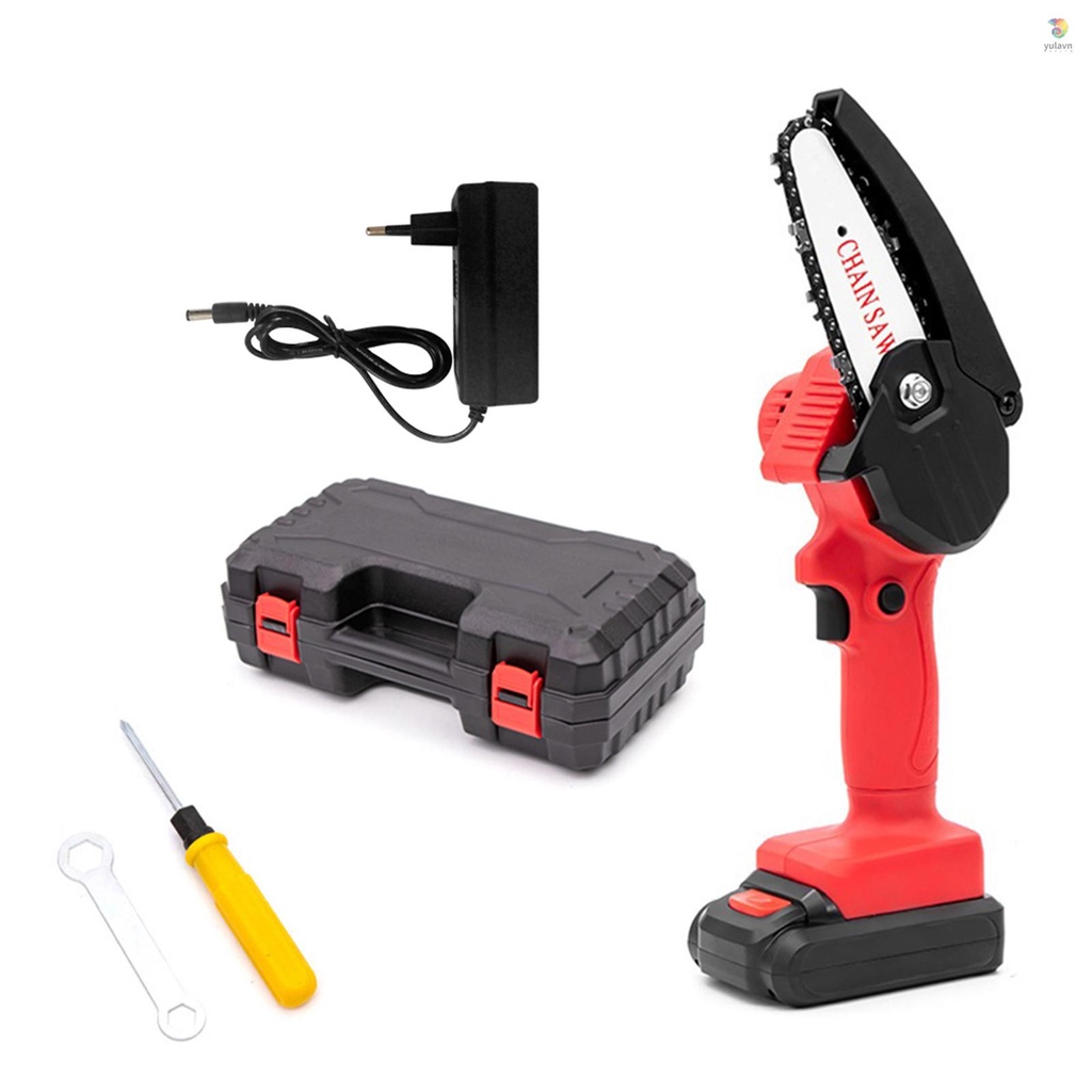 Máy Cưa Điện Mini Cầm Tay 220V Không Dây Dùng Pin Lithium