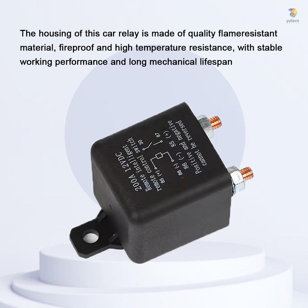 Công Tắc Ngắt Kết Nối Không Dây Điều Khiển Từ Xa 12V 200A Cho Xe Hơi