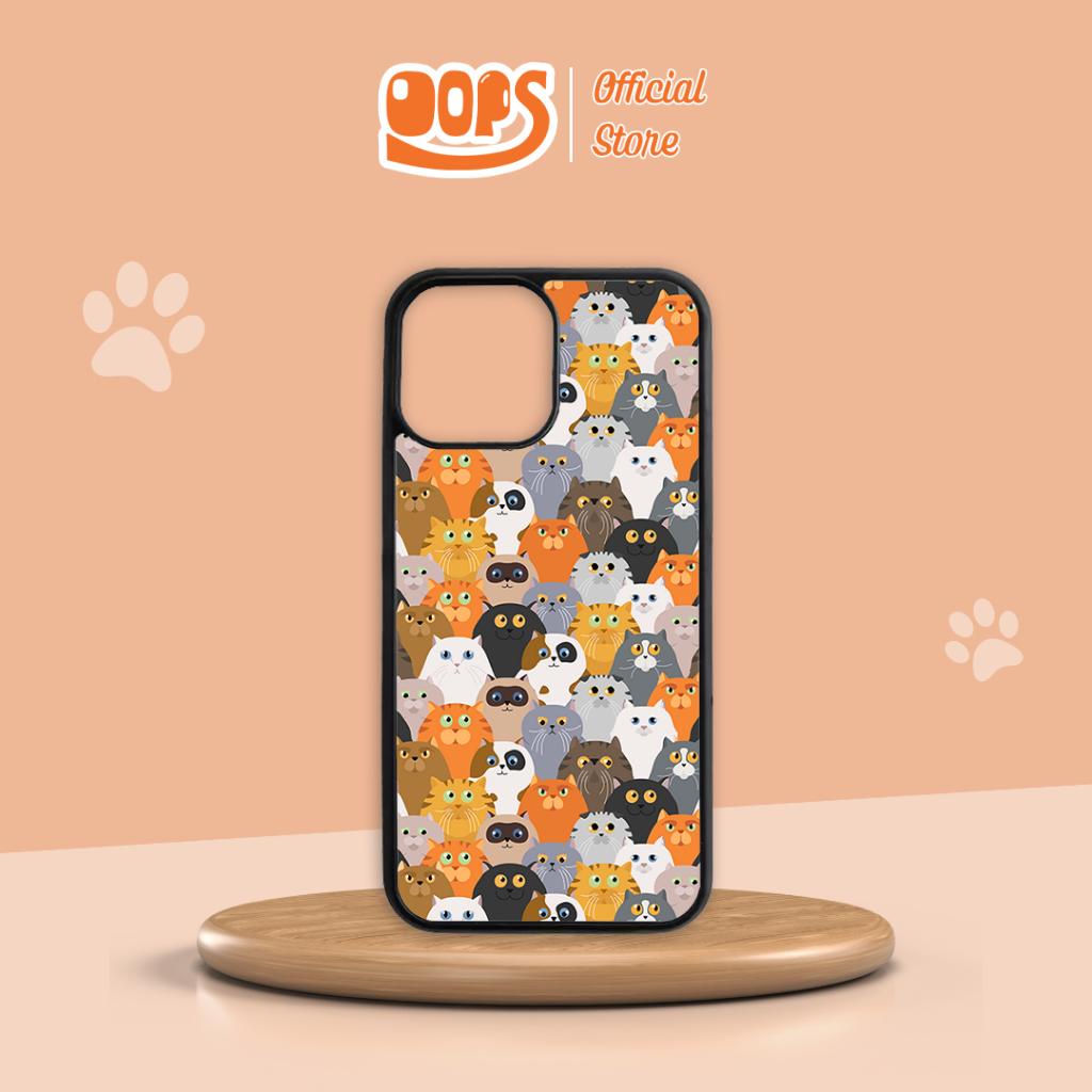 Ốp lưng Meow in hình mèo dành cho điện thoại Oops Case OPCA032