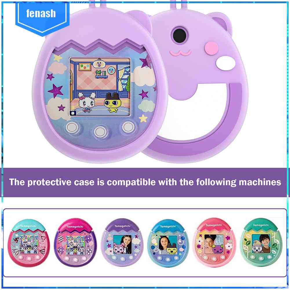 Vỏ Silicon Bọc Máy Nuôi Thú Cưng Hình Động Vật Hoạt Hình Chống Nước Tamagotchi Pix