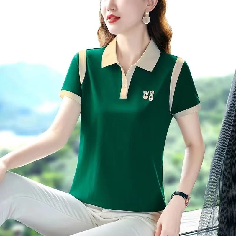 Áo Thun polo Tay Ngắn Phong Cách Hàn Quốc Thời Trang Mùa Hè Mới 2023