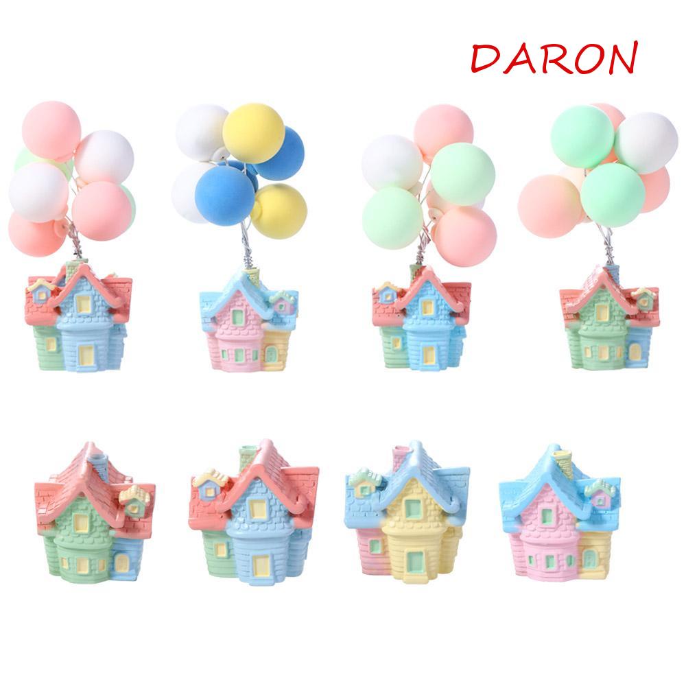 Mô Hình Ngôi Nhà Bóng Bay Mini Dùng Trang Trí Sân Vườn DIY