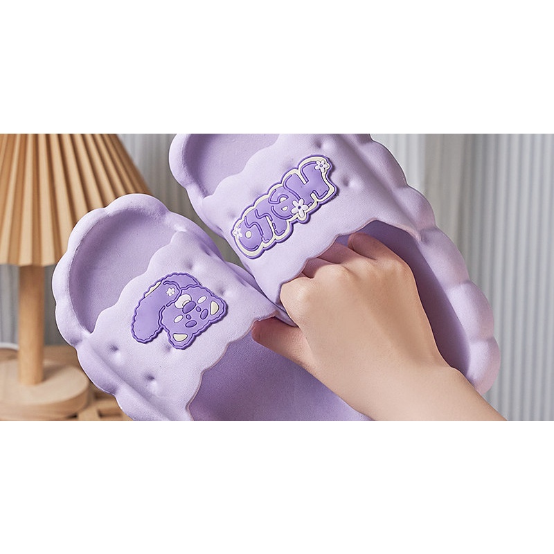 Dép kiểu nữ đi chơi dép bánh mì Thoải Mái Xinh Xắn 17Z2341713