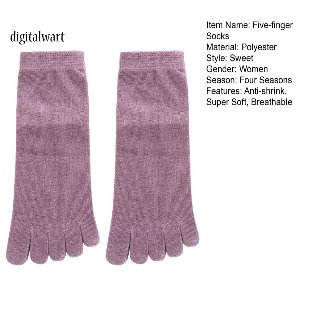 Kỹ Thuật Số| 1 Đôi Vớ Thể Thao Mềm Mại Thấm Hút Mồ Hôi Thoáng Khí Giữ Ấm Chống Trượt Không Mùi