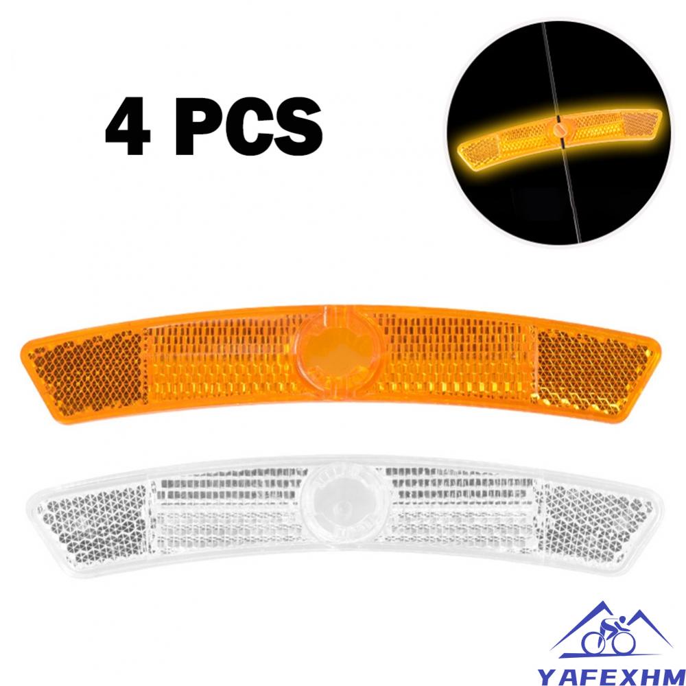 4 Ống Phản Quang Gắn Căm Xe Đạp Leo Núi, Kích Thước 125 * 20mm