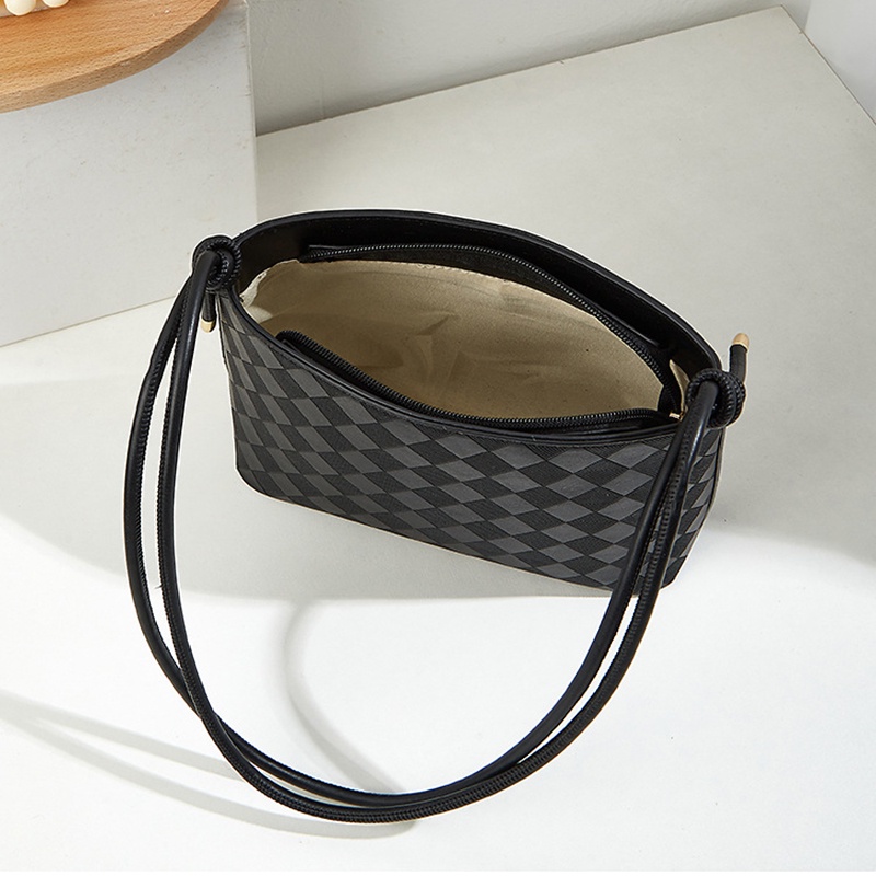 Ielgy Túi Xách Đeo Vai Màu Trơn Kiểu Xô Hình Thoi Thời Trang Hàn Quốc Dễ Phối Đồ Cho Nữ