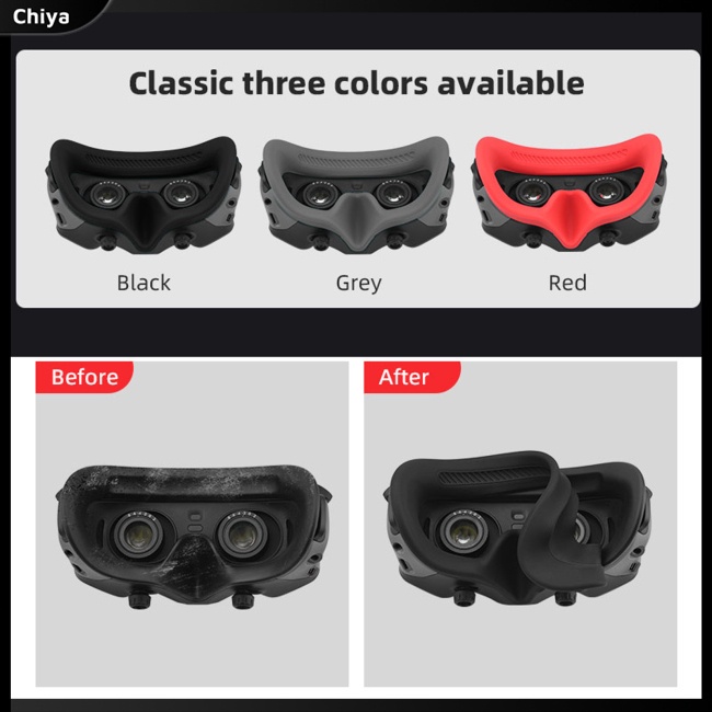 Miếng Đệm Bảo Vệ Mặt Nạ Thay Thế Bằng Silicon Cho Dji Avata Goggles 2