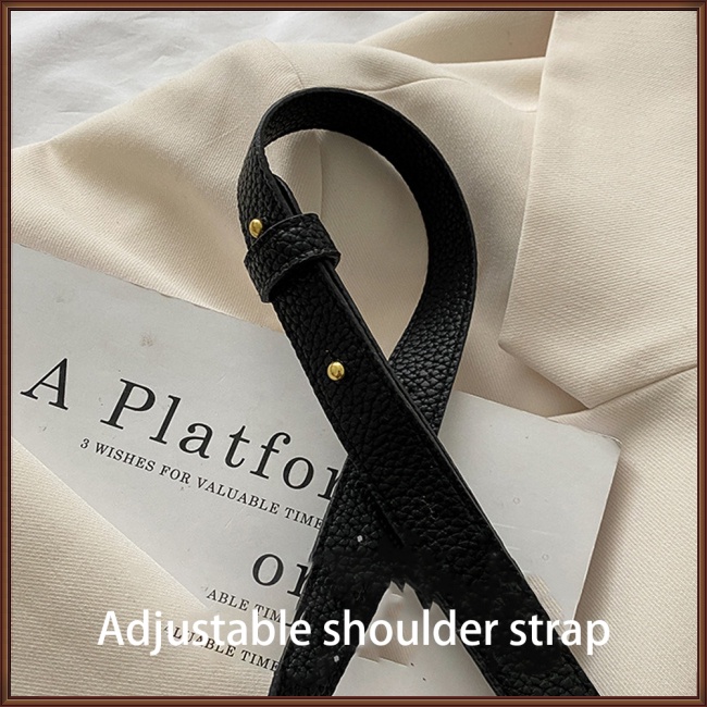 Túi Đeo Vai Bằng Da Nhân Tạo Màu Trơn Phối Khóa Kéo Thời Trang Cho Nữ