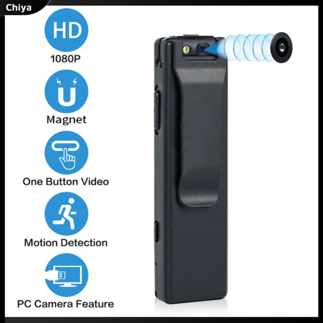 Camera Kỹ Thuật Số Z3 Mini Hd Có Vòng Gắn Đèn Pin / Máy Quay Cảm Biến Chuyển Động Cơ Thể