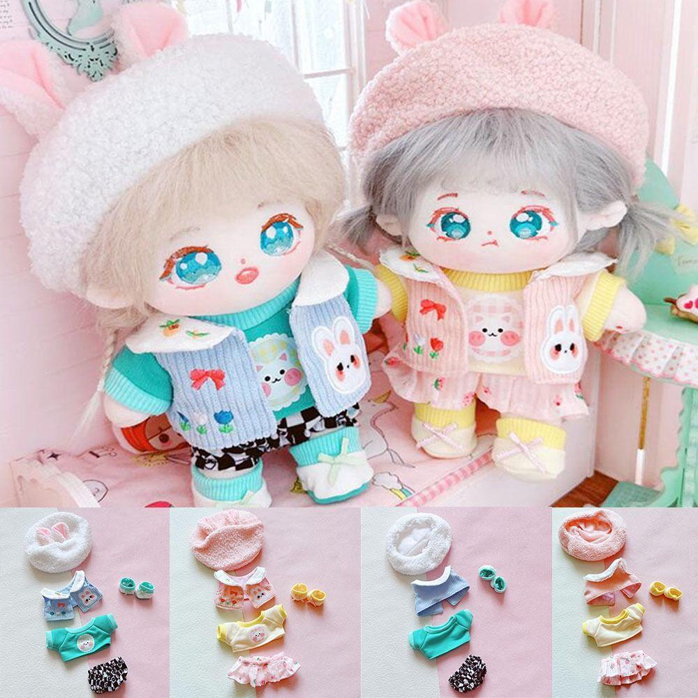 1 Bộ Quần Áo Bằng Cotton Dành Cho Búp Bê 20cm