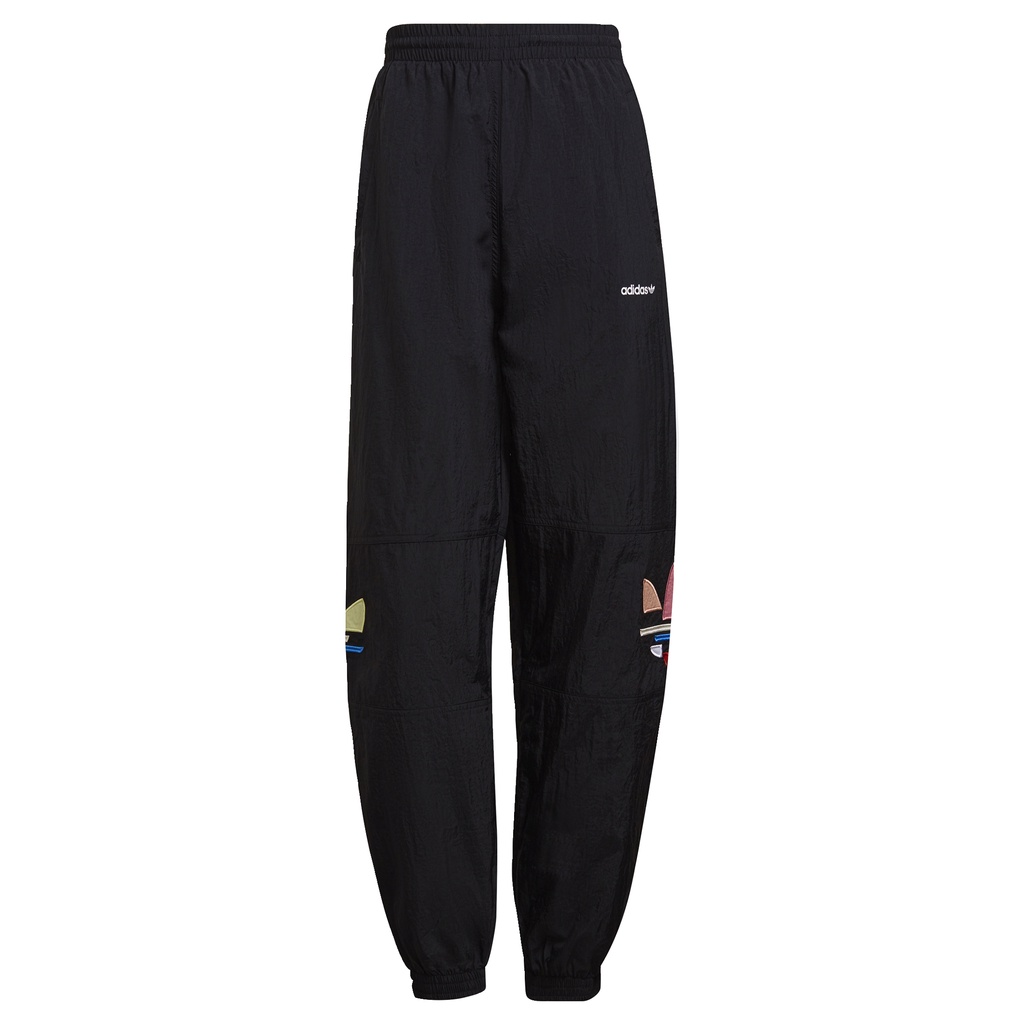 adidas Phong cách sống Track Pants Ba Lá Cắt Mảnh Adicolor Nữ Đen H22863