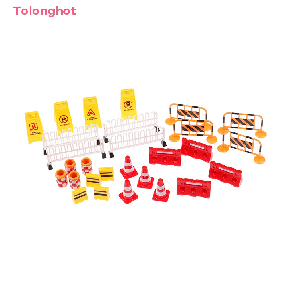 Bộ 4 Mô Hình Đường Phố 1: 12 Dùng Trang Trí Nhà Búp Bê