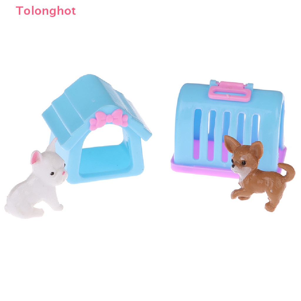 Bộ Kennel Nhựa Tỉ Lệ 1: 12 Trang Trí Nhà Búp Bê