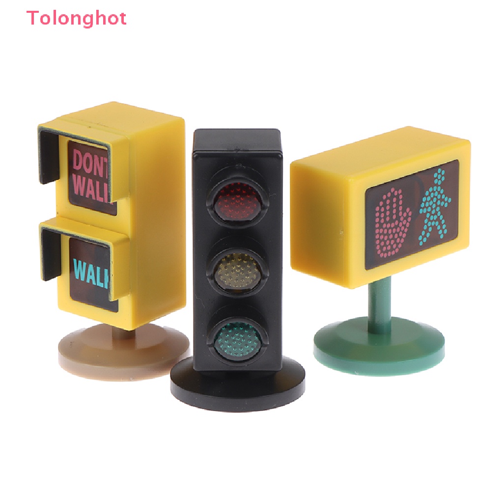 1 Mô Hình Đèn Tín Hiệu Đường Phố Trang Trí Nhà Búp Bê