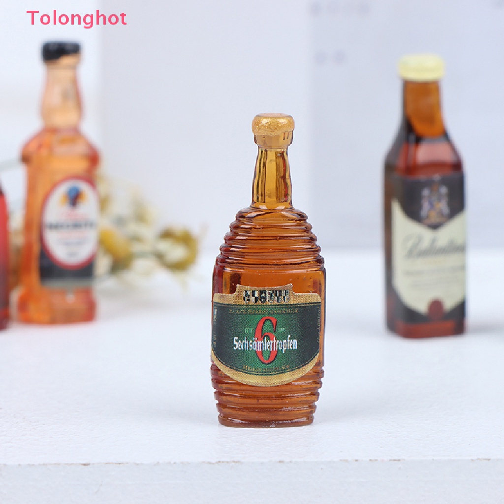 Set 10 Ly Rượu Mini Tỉ Lệ 1: 12 Trang Trí Nhà Búp Bê