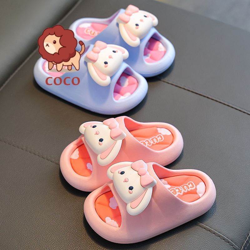 Dép Sandal Công Chúa Đế Mềm Chống Trượt Kích Thước Vừa / Lớn Dễ Thương Dành Cho Bé Gái