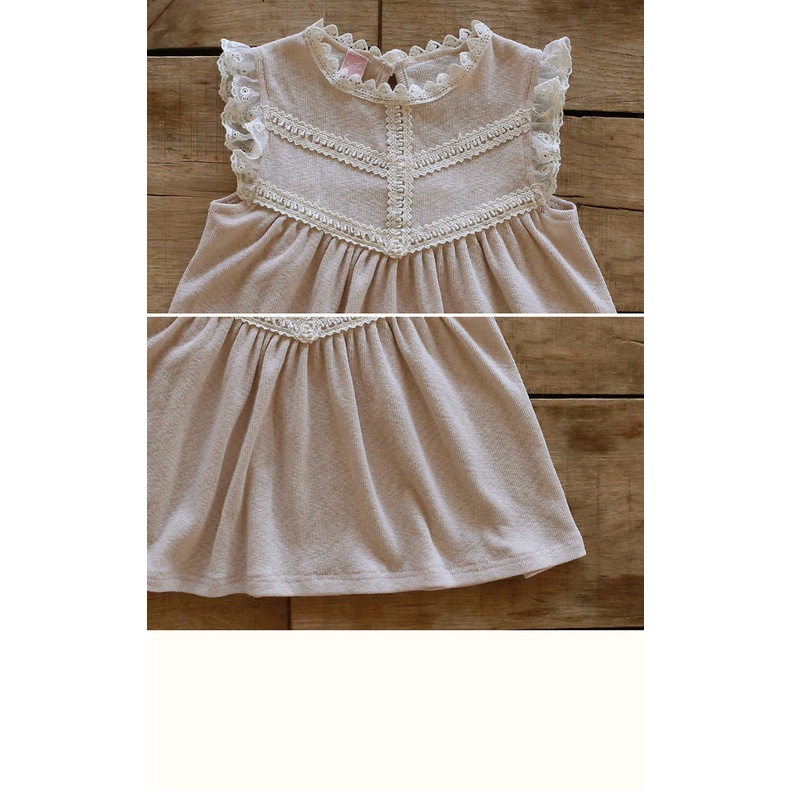 Áo Thun Không Tay Phối Ren Họa Tiết Dâu Tây Phong Cách Hàn Quốc Thời Trang Mùa Hè 2023 Dành Cho Bé Gái