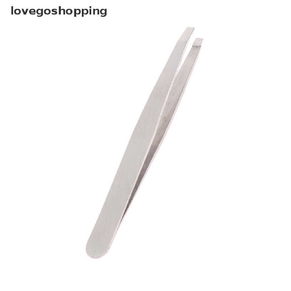 Nhíp Nhổ Lông Mày / Lông Mi Giả Bằng Thép Không Gỉ Tiện Dụng