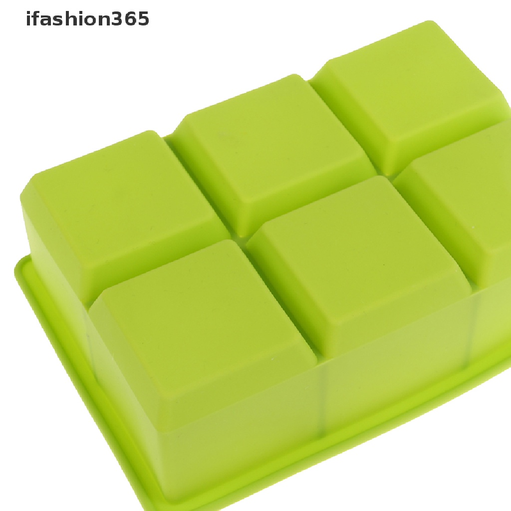 Khuôn Silicon Cấp Thực Phẩm Làm Đá 6 Ngăn ifashion365