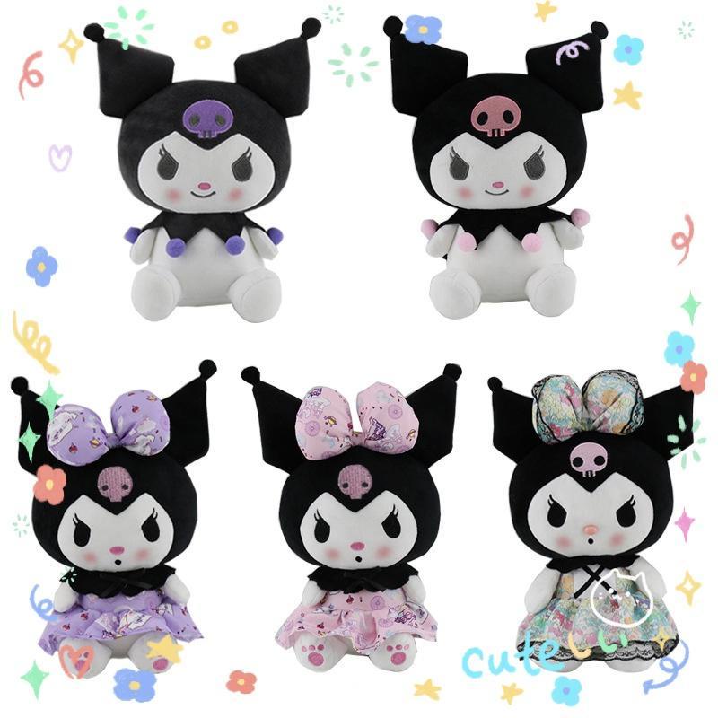 Búp Bê Nhồi Bông Hình Nhân Vật Hoạt Hình Kuromi My Melody Phong Cách Lolita