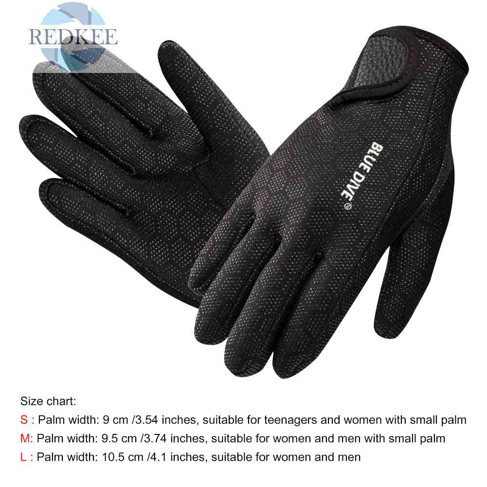 Găng Tay Lặn Chuyên Nghiệp Dày 1.5mm