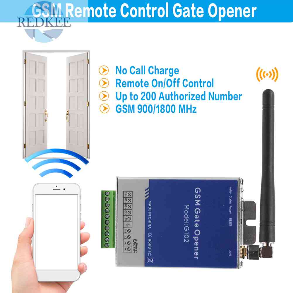 Mô Đun Mở Cửa Không Dây G102 Gsm Cho Nhà Thông Minh